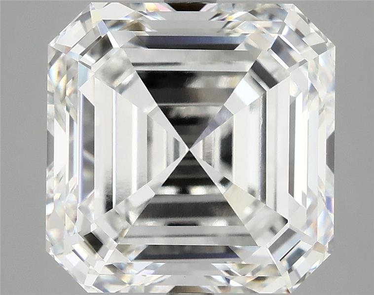 8.21ct F VVS2 Excellent Cut Asscher Lab Grown Diamond
