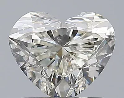 0.96ct K SI2 Excellent Cut Heart Diamond