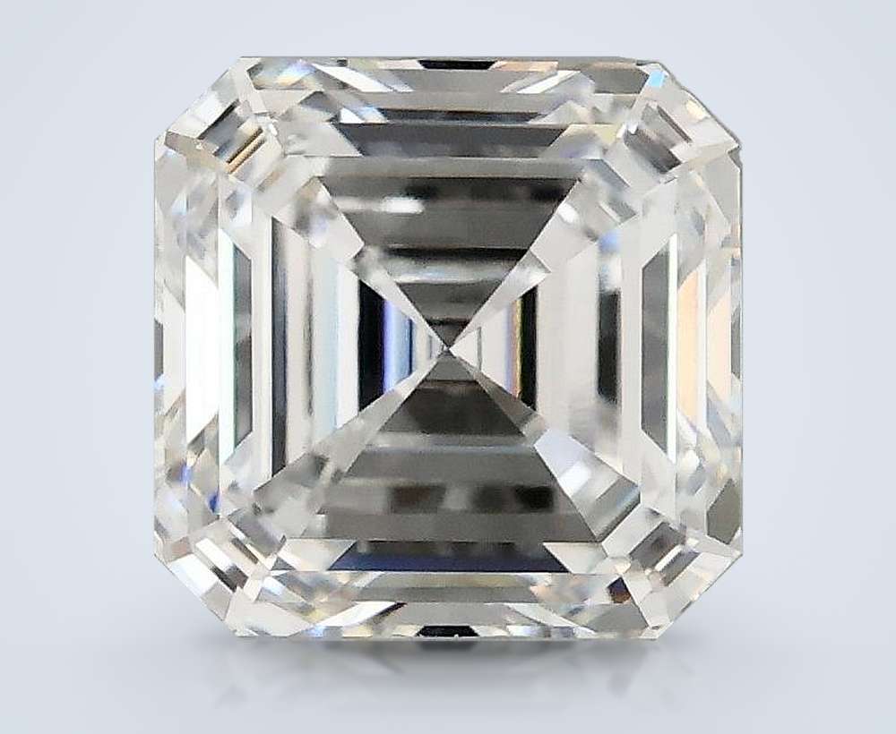 2.50ct E VS1 Excellent Cut Asscher Lab Grown Diamond