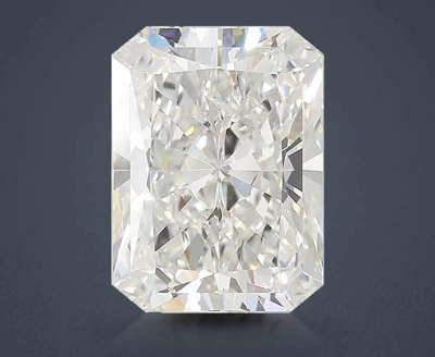 5.08ct F VS1 Rare Carat Ideal Cut Radiant Lab Grown Diamond