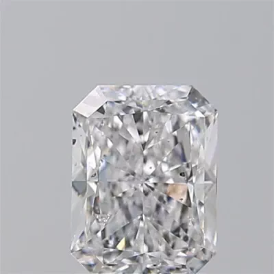 2.05ct D SI2 Rare Carat Ideal Cut Radiant Diamond