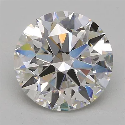 4.04ct I SI1 Rare Carat Ideal Cut Round Diamond