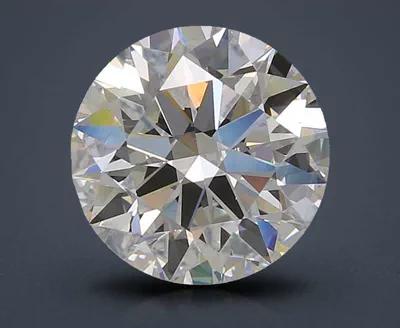 4.04ct I SI1 Rare Carat Ideal Cut Round Diamond