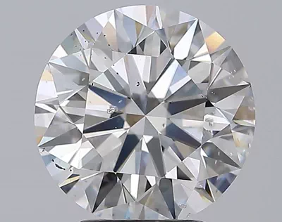 3.51ct F SI2 Excellent Cut Round Diamond