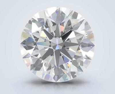 3.32ct D VVS2 Rare Carat Ideal Cut Round Lab Grown Diamond