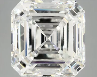 10.45ct F VS1 Rare Carat Ideal Cut Asscher Lab Grown Diamond