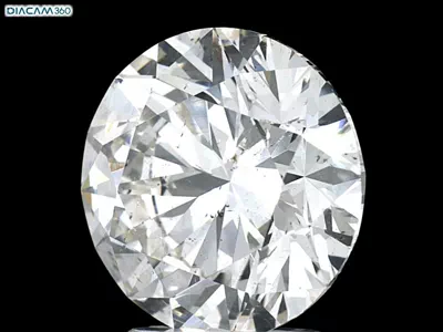 3.72ct H SI2 Rare Carat Ideal Cut Round Diamond