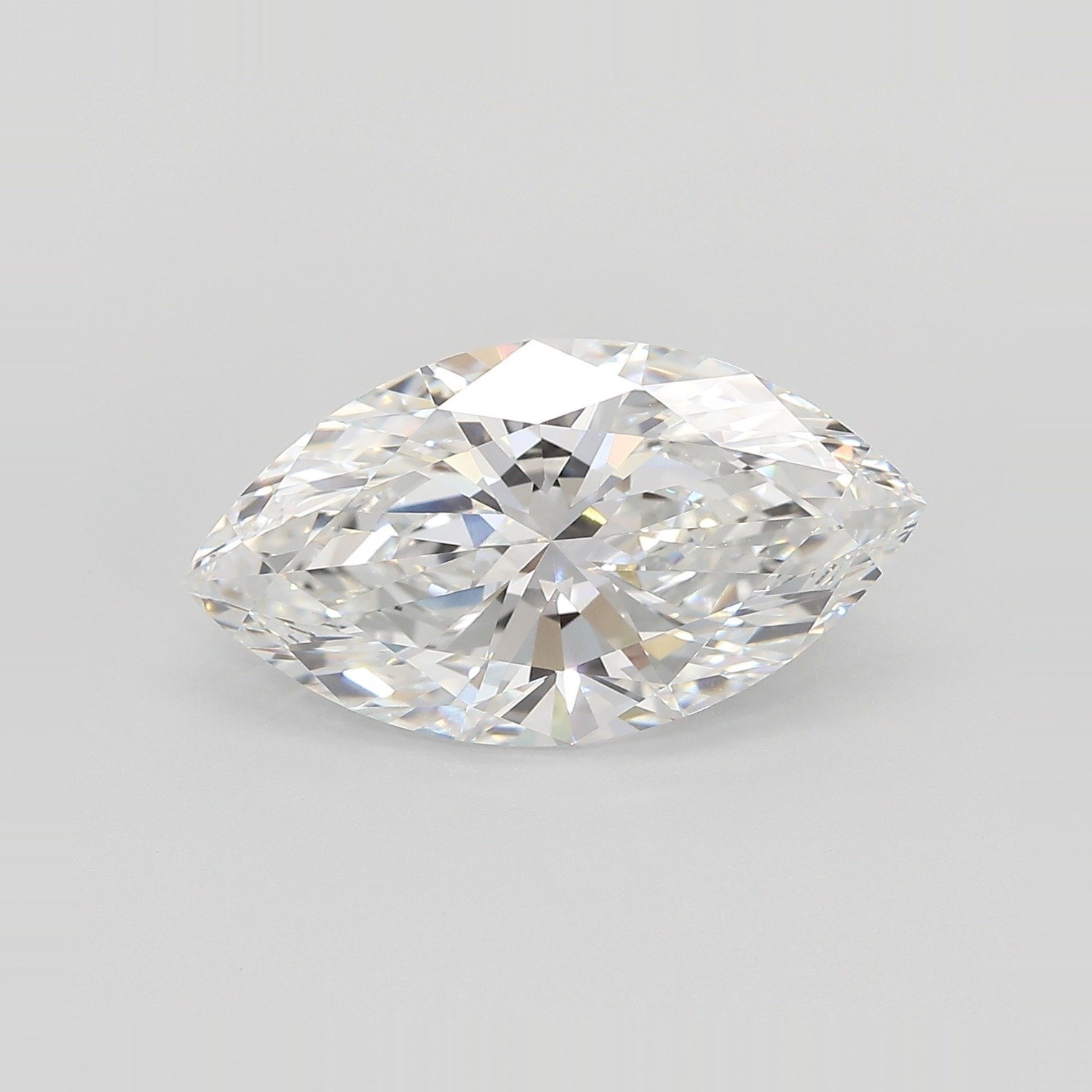 5.09ct E VVS2 Rare Carat Ideal Cut Marquise Lab Grown Diamond