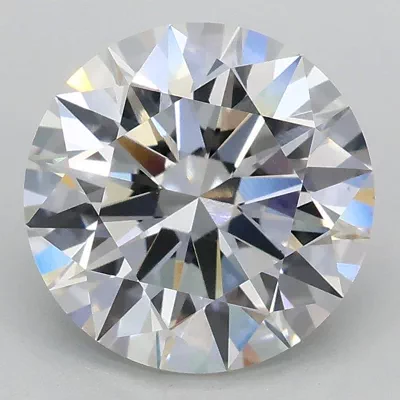 2.52ct E VS1 Rare Carat Ideal Cut Round Lab Grown Diamond