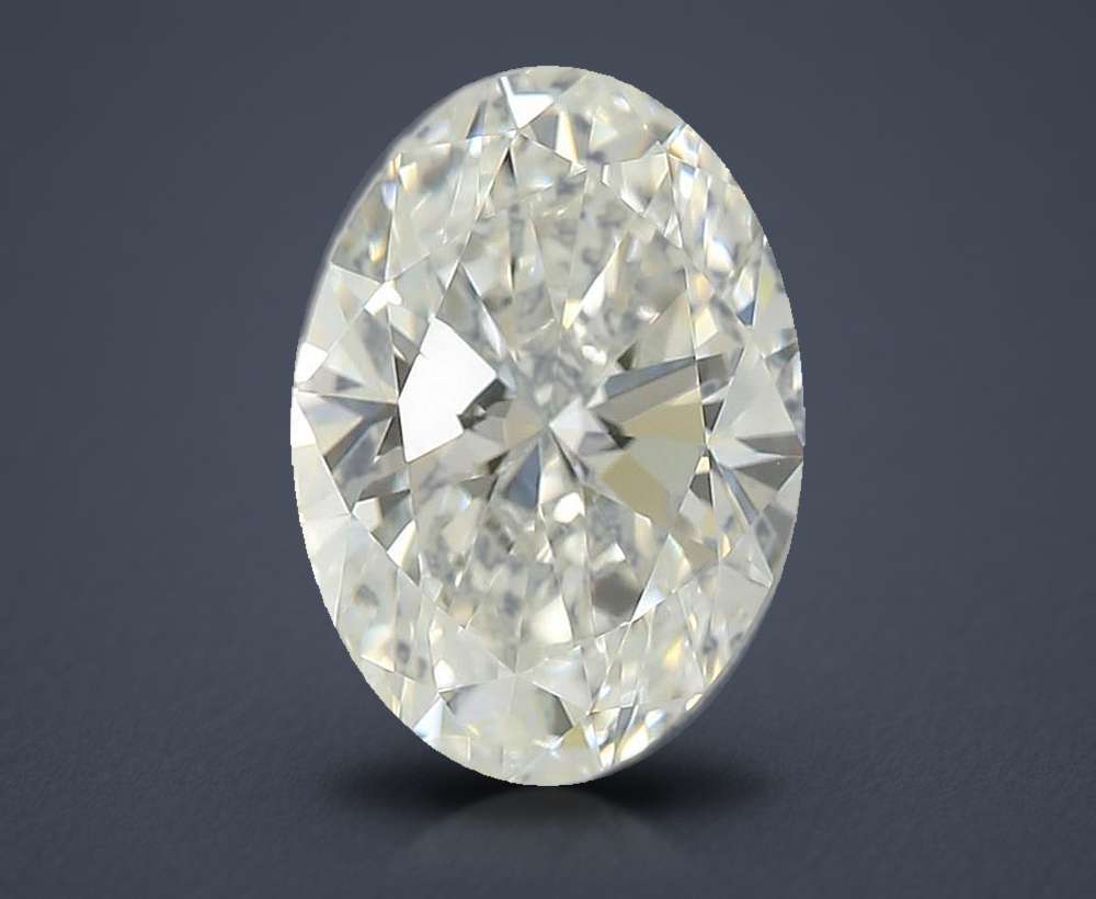 1.36ct E VVS1 Rare Carat Ideal Cut Oval Lab Grown Diamond