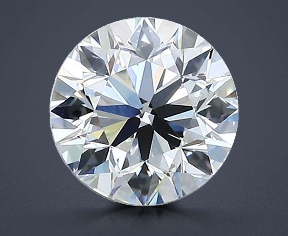 1.00ct F VVS2 Very Good Cut Round Diamond