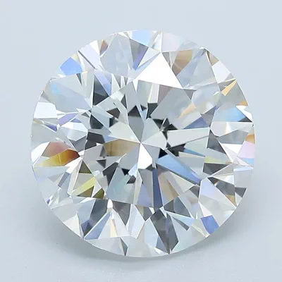 5.00ct E VS1 Rare Carat Ideal Cut Round Diamond