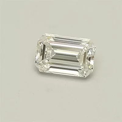 0.39ct F VS2 Very Good Cut Emerald Diamond