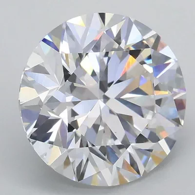 2.82ct E VS1 Rare Carat Ideal Cut Round Lab Grown Diamond