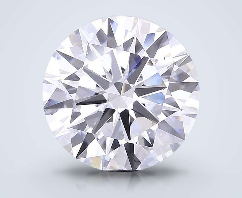 9.01ct E SI1 Rare Carat Ideal Cut Round Lab Grown Diamond