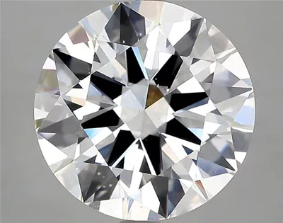 5.04ct D SI1 Excellent Cut Round Diamond