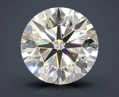 3.01ct J VS1 Rare Carat Ideal Cut Round Lab Grown Diamond