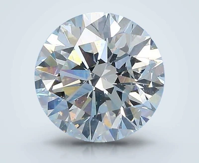 2.55ct I SI1 Rare Carat Ideal Cut Round Diamond