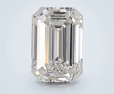 0.99ct E VS1 Rare Carat Ideal Cut Emerald Lab Grown Diamond