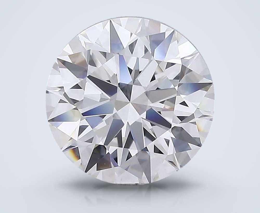 6.58ct E IF Rare Carat Ideal Cut Round Lab Grown Diamond