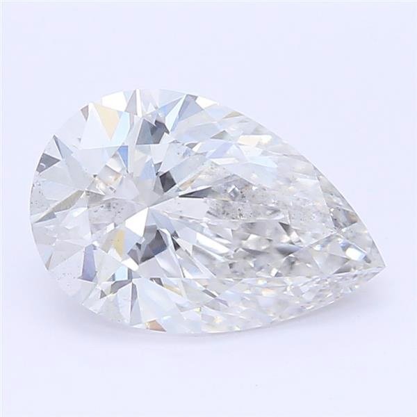 0.92ct E VS2 Rare Carat Ideal Cut Pear Lab Grown Diamond