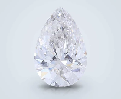 0.92ct E VS2 Rare Carat Ideal Cut Pear Lab Grown Diamond