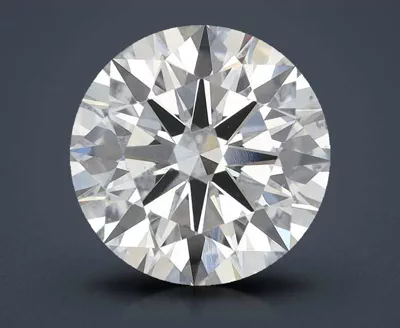 3.71ct H VS2 Rare Carat Ideal Cut Round Lab Grown Diamond