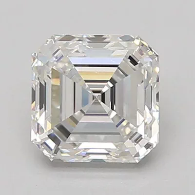 1.59ct D VS1 Excellent Cut Asscher Lab Grown Diamond