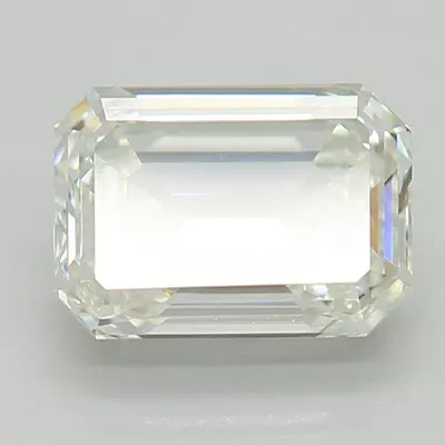 1.08ct H VS1 Rare Carat Ideal Cut Emerald Lab Grown Diamond