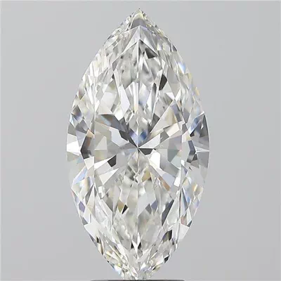 3.50ct F VS2 Rare Carat Ideal Cut Marquise Diamond