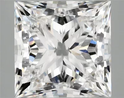 8.18ct E VS1 Rare Carat Ideal Cut Princess Lab Grown Diamond