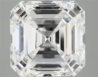 8.19ct E VVS2 Rare Carat Ideal Cut Asscher Lab Grown Diamond