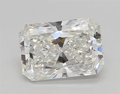 1.52ct E VVS2 Rare Carat Ideal Cut Radiant Lab Grown Diamond