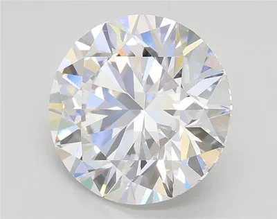 3.05ct E VS1 Rare Carat Ideal Cut Round Lab Grown Diamond