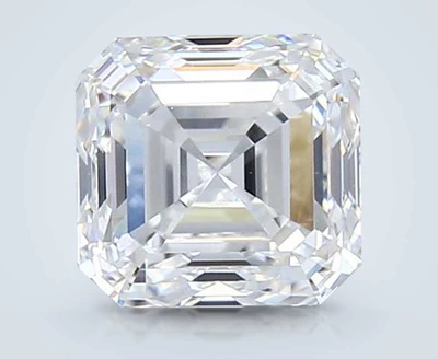 1.52ct E IF Very Good Cut Asscher Diamond