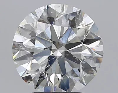 3.01ct H SI2 Excellent Cut Round Diamond