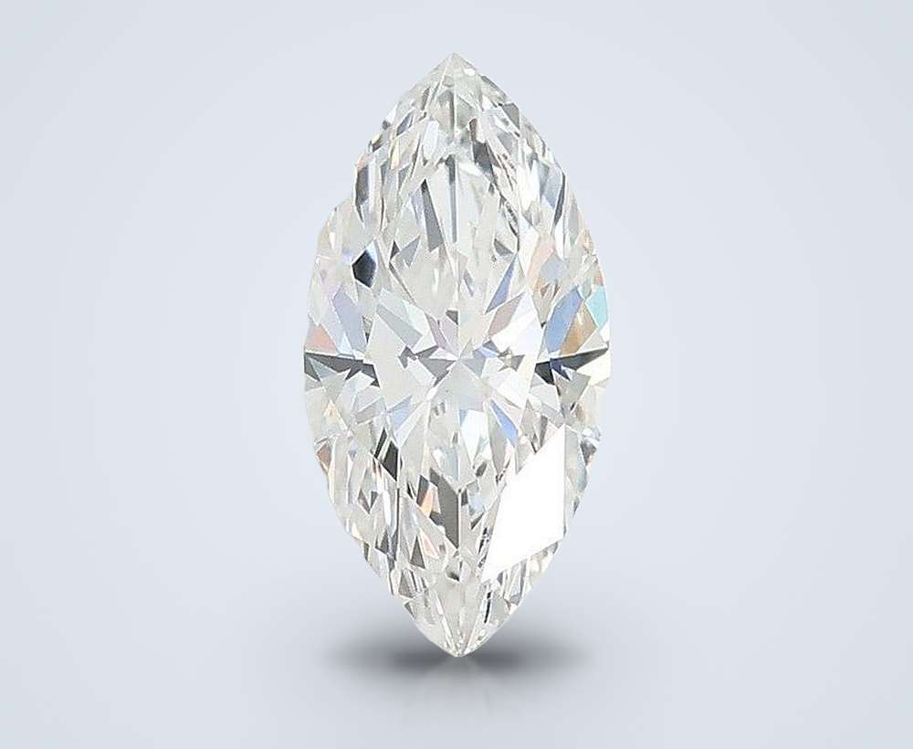 1.07ct F VVS2 Rare Carat Ideal Cut Marquise Lab Grown Diamond
