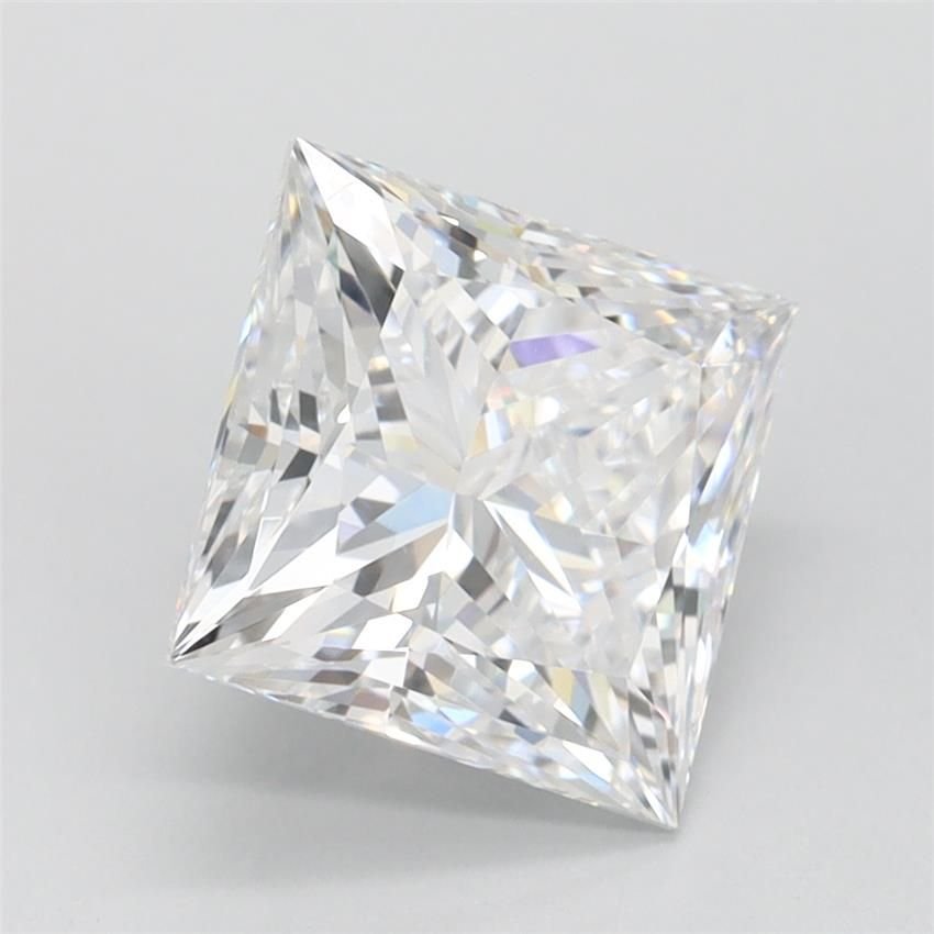 2.07ct D VVS2 Rare Carat Ideal Cut Princess Lab Grown Diamond