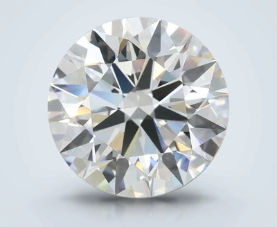 4.20ct D FL Rare Carat Ideal Cut Round Lab Grown Diamond
