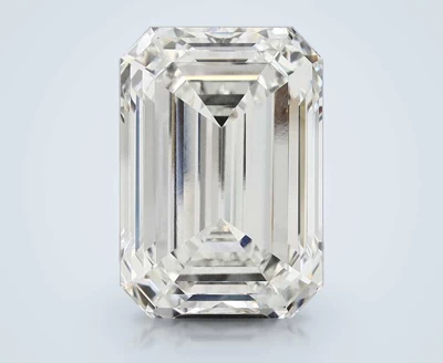 15.09ct G VVS2 Rare Carat Ideal Cut Emerald Lab Grown Diamond
