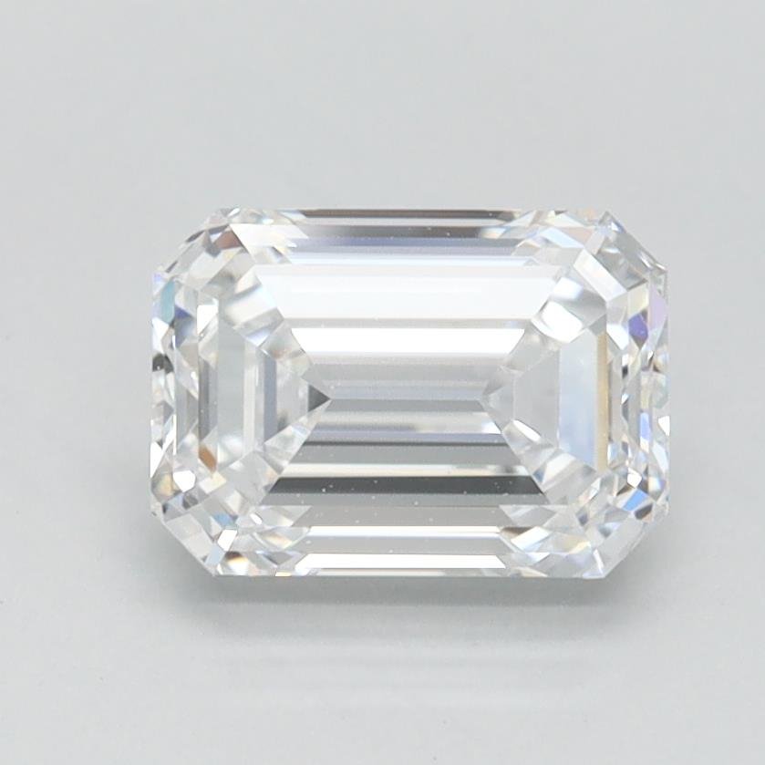 1.01ct D VVS1 Rare Carat Ideal Cut Emerald Lab Grown Diamond