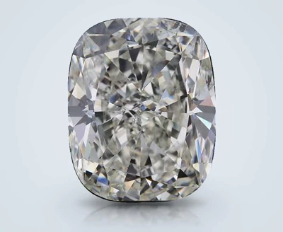 8.10ct K SI2 Rare Carat Ideal Cut Cushion Diamond