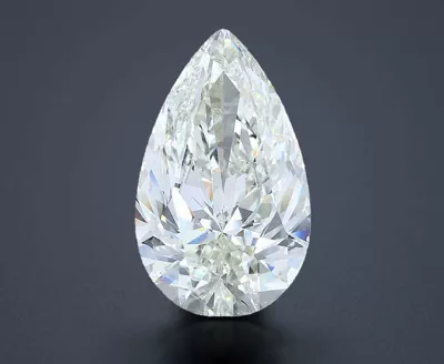 9.02ct I SI1 Rare Carat Ideal Cut Pear Diamond