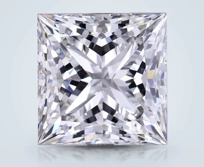 7.59ct G VS2 Rare Carat Ideal Cut Princess Lab Grown Diamond
