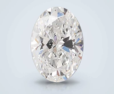 4.05ct E VVS2 Rare Carat Ideal Cut Oval Lab Grown Diamond