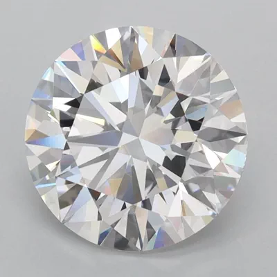 2.90ct D FL Rare Carat Ideal Cut Round Lab Grown Diamond