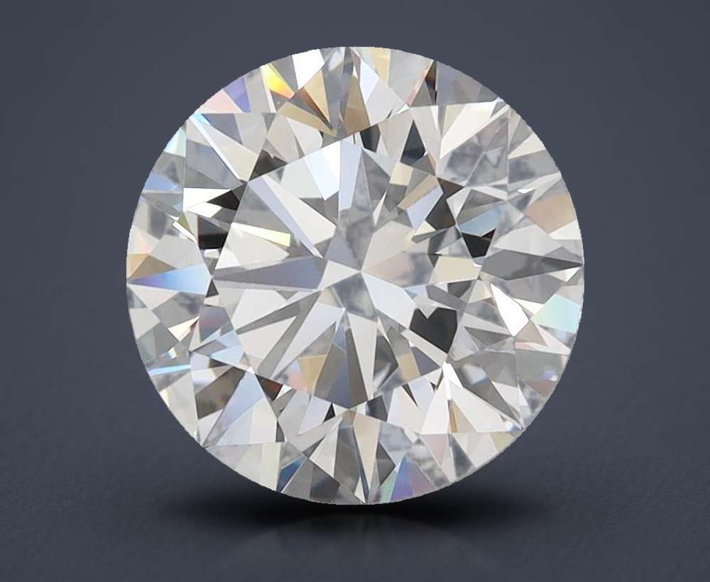 2.90ct D FL Rare Carat Ideal Cut Round Lab Grown Diamond