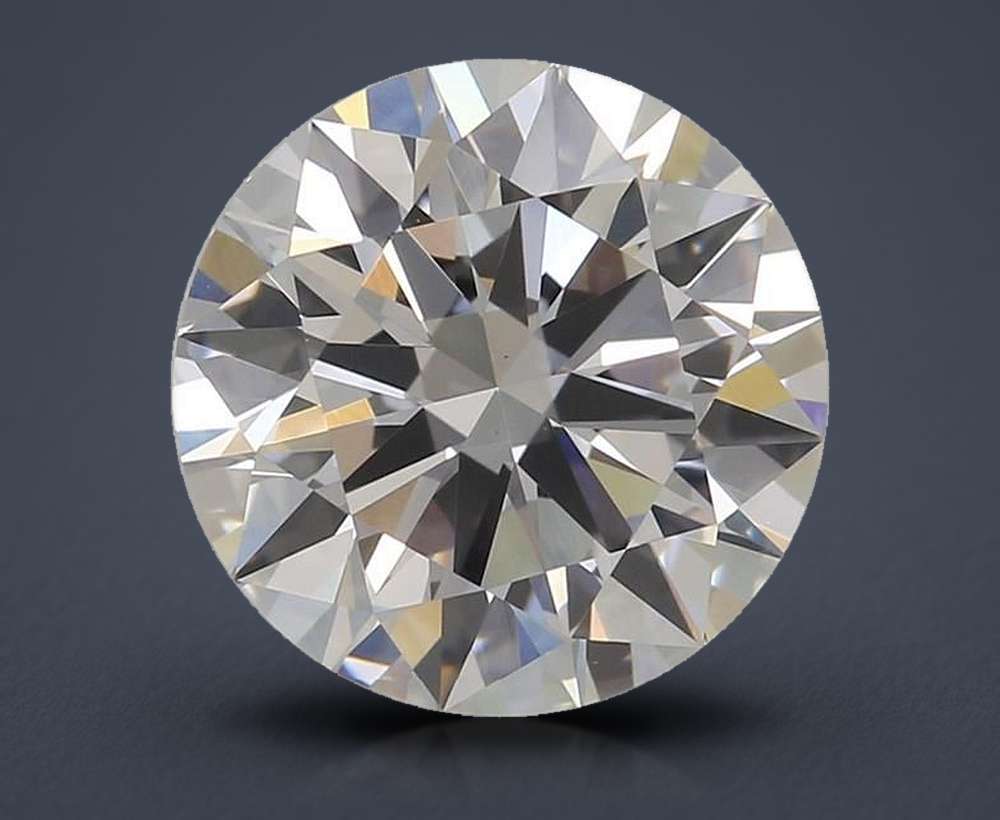 2.04ct F VS1 Rare Carat Ideal Cut Round Lab Grown Diamond