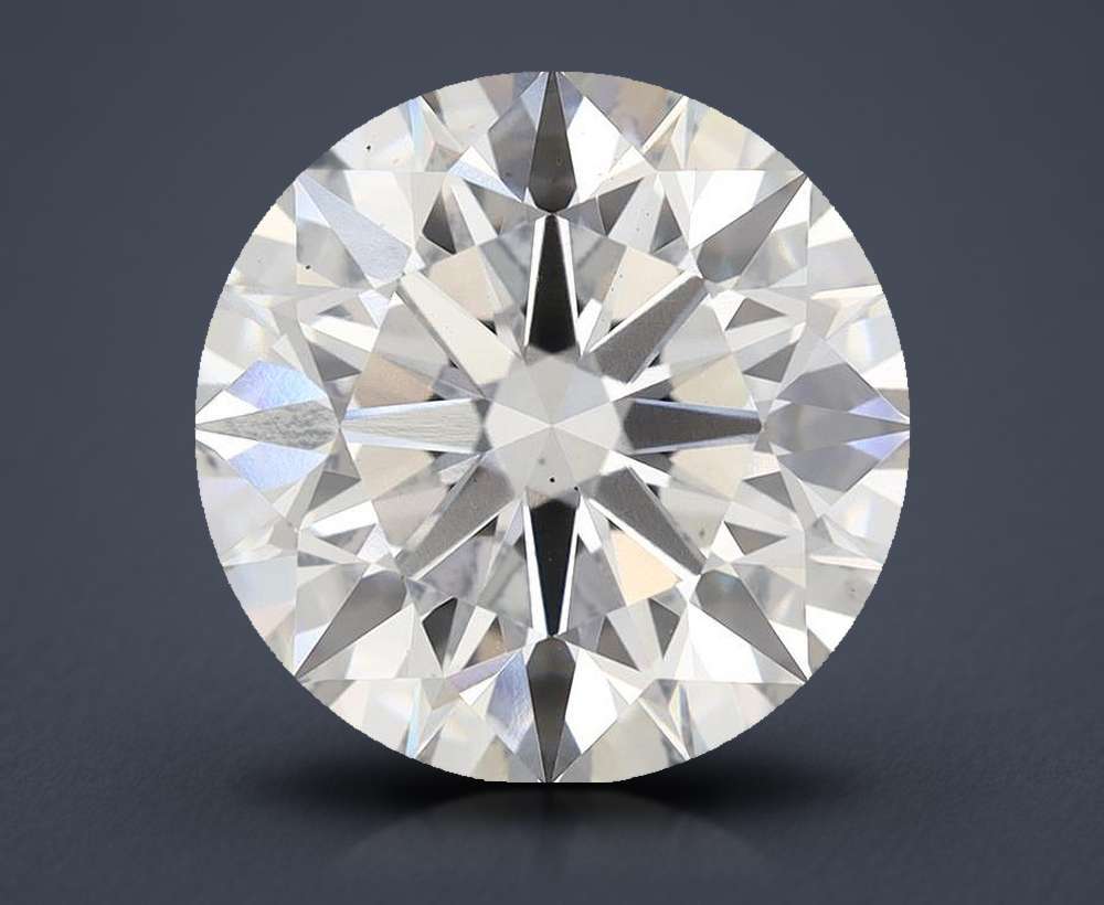 7.27ct G VS2 Rare Carat Ideal Cut Round Lab Grown Diamond