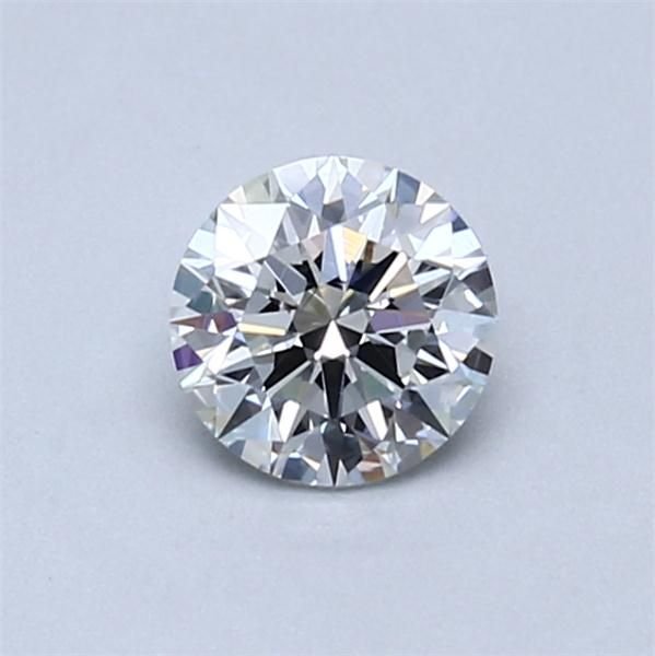 0.52ct F VVS2 Rare Carat Ideal Cut Round Diamond